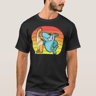 Haifisch-Sonnenuntergang T-Shirt