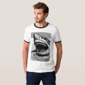 Haifisch-T-Shirt T-Shirt (Vorne ganz)