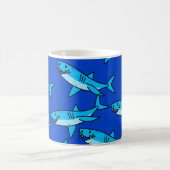 Haifisch-Tapete Kaffeetasse (Mittel)