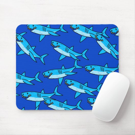 Haifisch-Tapete Mousepad (Mit Mouse)