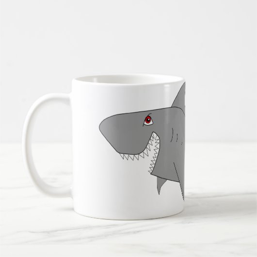 Haifisch-Tasse Kaffeetasse (Links)