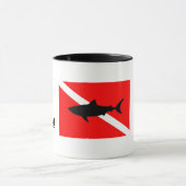 Haifisch-TauchTasse Tasse (Zentrum)