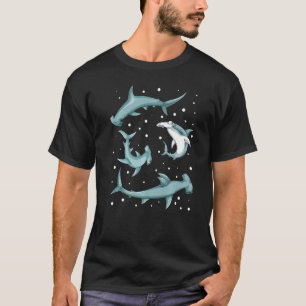 Haifisch Tierfresser Hammerhead T-Shirt