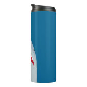 Haifisch-Trommel Thermosbecher (Nach rechts gedreht)