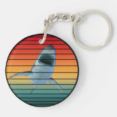 Haifisch Vintag Schlüsselanhänger (Rückseite)