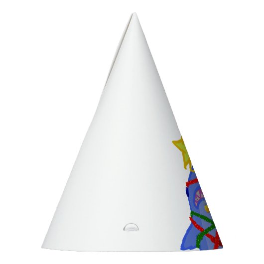 Haifisch-Weihnachtsbaum Partyhütchen (Links)