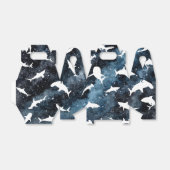 Haifisch-weißer Schatten auf der Dunklen Galaxie Geschenkschachtel (Ungefaltet)