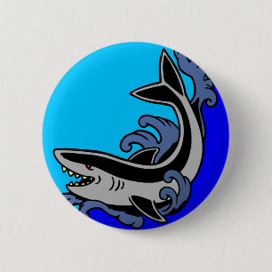 Haifisch-Wellen Button