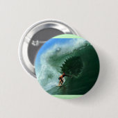 Haifisch-Wellen-Knopf Button (Vorne & Hinten)