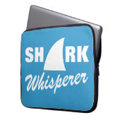 Haifisch Whisperer-Laptophülse Laptopschutzhülle (Vorderseite Links)