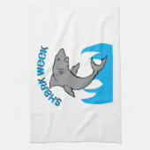 Haifisch-Woche Handtuch (Vertikal)