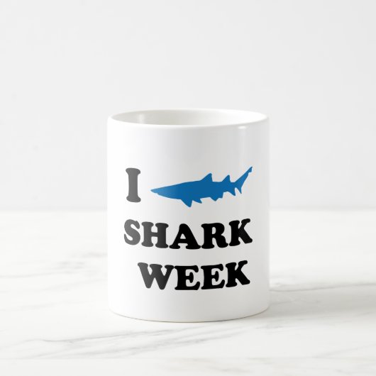 Haifisch-Woche Kaffeetasse (Mittel)