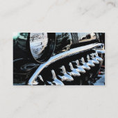 Haifisch-Zähne Visitenkarte (Rückseite)