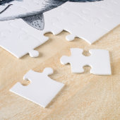 Haifisch zeichnend klein puzzle (Seite)