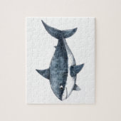 Haifisch zeichnend klein puzzle (Vertikal)