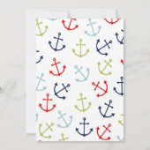 Haifisch zum Geburtstag Einladung (Rückseite)