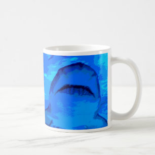 Haifischangriff Kaffeetasse