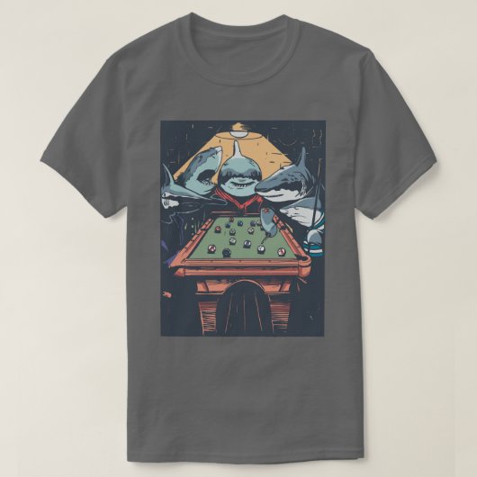 Haifischbecken Billard Pullover (Design vorne)