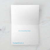 Haifischbild für Geburtstagsgrußkarte Karte (Innenseite)