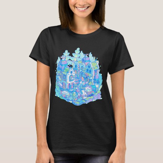 Haifischdorf T-Shirt (Vorderseite)