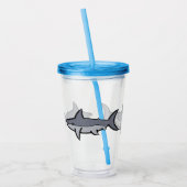 Haifische Acryltrinkbecher (Links)