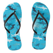Haifische! Badesandalen (Fußbett)