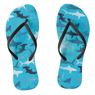 Haifische! Badesandalen