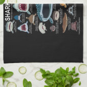 Haifische, die Sie Gewollt haben, um zu begegnen Geschirrtuch (Gefaltet)