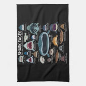 Haifische, die Sie Gewollt haben, um zu begegnen Geschirrtuch (Vertikal)