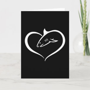 Haifische Fischen Fischen Meer Funny Gift Idee Karte