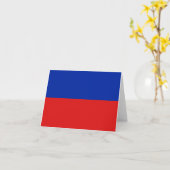 Haifische Flaggennotecard Karte (Gelbe Blume)