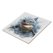 Haifische Fliese (Seite)