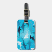 Haifische! Gepäckanhänger (Vorderseite vertikal)