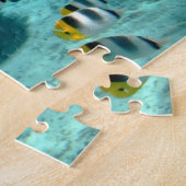 Haifische im Bora Bora Puzzlen Lagune Puzzle (Seite)