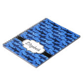 Haifische im tiefen blauen Meer Notizblock (Linke Seite)