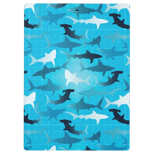 Haifische! Klemmbrett (Rückseite)