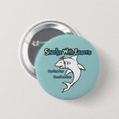 Haifische mit Lasern Button (Vorne & Hinten)