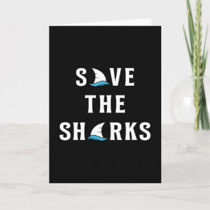 Haifische Ozeanfische Fische Meer Funny Gift Idee Karte