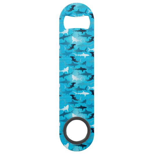Haifische! Speedflaschenöffner (Vorderseite)