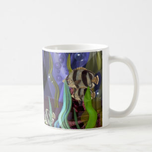 Haifische und Fische Swim auf Meerleben Tasse