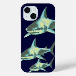 Haifische, wild lebende Tiere iPhone 15 Hülle