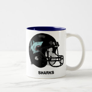 HAIFISCHE ZWEIFARBIGE TASSE
