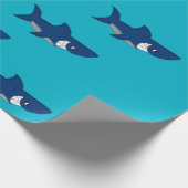 Haifischentwurfs-Packpapier Geschenkpapier (Ecke)