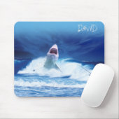 Haifischer-Mauspad Mousepad (Mit Mouse)