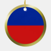 Haifischfahne Keramik Ornament (Hinten)