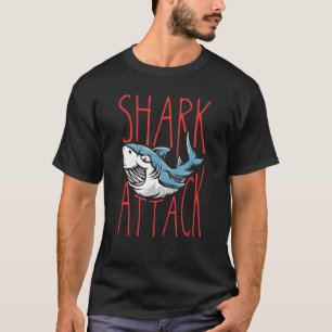 Haifischfisch Angriff Raubfisch Aquatics Unterwass T-Shirt