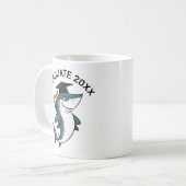 Haifischfisch Personalisiert Kaffeetasse (Vorderseite Links)