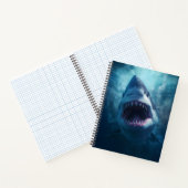 Haifischfisch Phantastischer Ozean Notizblock (Innenseite)