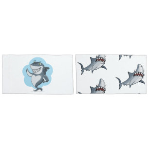 Haifischfisch-Zuhause personalize Destiny's Kissenbezug