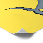 Haifischfisch-Zuhause personalize Destiny's Poster (Ecke)